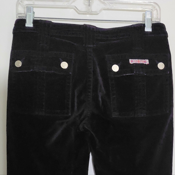 Hudson Black Corduroy Jeans Flare 29 Long - Picture 3 of 7